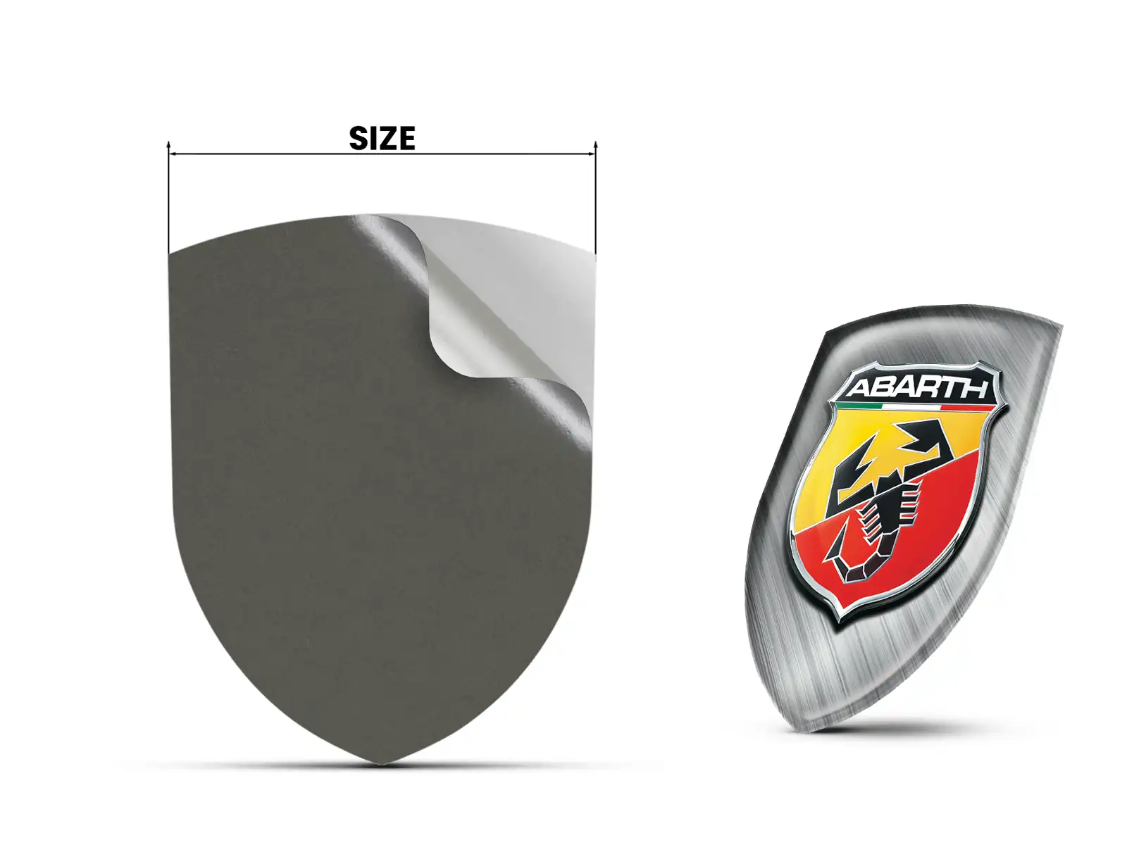 Fiat Abarth Karosserieaufkleber Stil Max Modern Pro Haltbar
